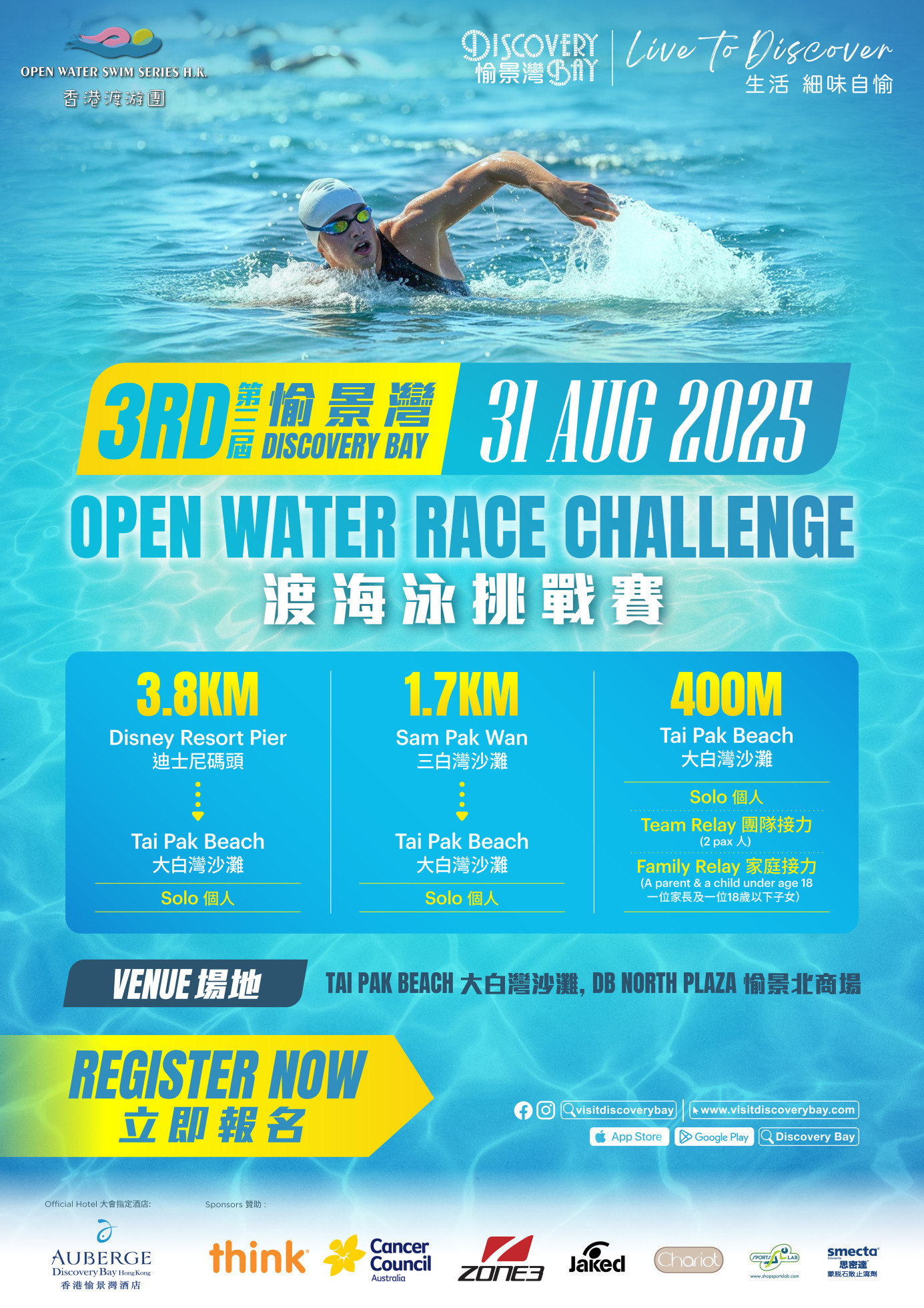 3rd Discovery Bay Open Water Race Challenge
